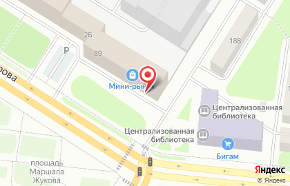 Магазин тканей в Ярославле на карте
