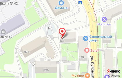 Служба доставки пиццы Papa Pizza в Свердловском районе на карте