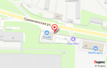 Пункт технического осмотра Пто46 на Гремяченской улице на карте