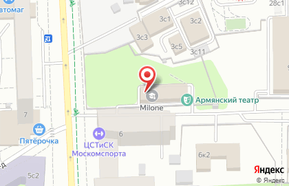 Академия айкидо на улице Советской Армии на карте