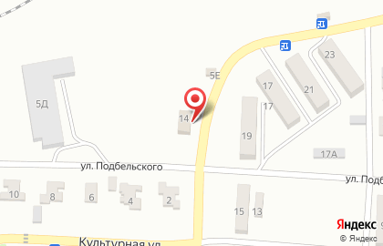 Продуктовый магазин Триумф на Улице Подбельского на карте