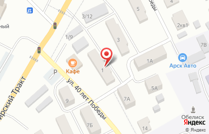 Автосервис Автека на карте