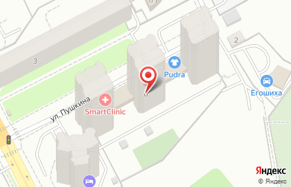 СтройПанельКомплект на улице Пушкина на карте