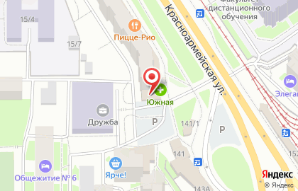 Салон оптики Лиро на Красноармейской улице на карте
