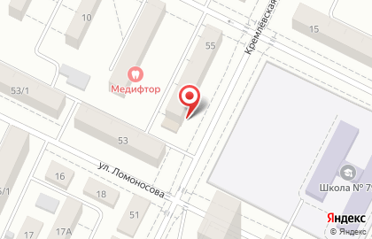 Магазин Ярмарка на Кремлевской улице на карте