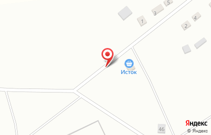 Магазин Исток в Новосибирске на карте