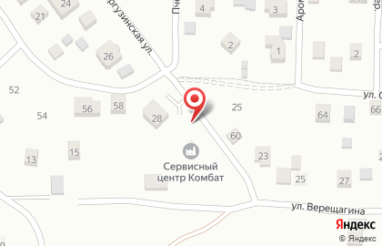 Сервисный центр Комбат в Иркутске на карте