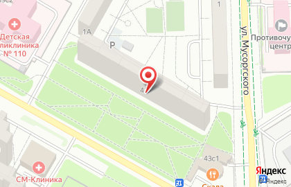 Салон-парикмахерская в Москве на карте