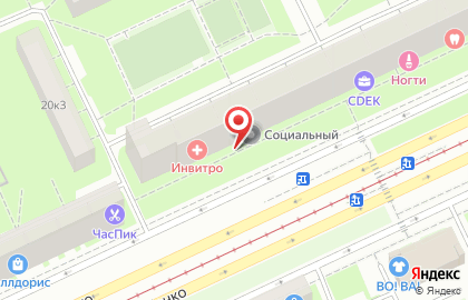 SushiMarketWok в Санкт-Петербурге на карте