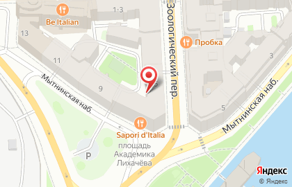 Музей в Санкт-Петербурге на карте