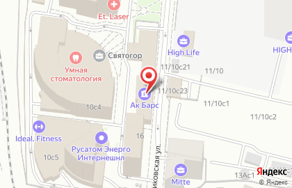 Святогор на Летниковской улице на карте
