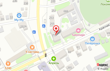 Фотон на Советской улице на карте