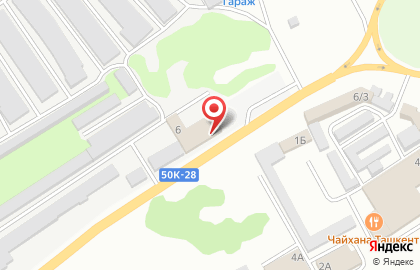 Автомаркет Клаксон на Листвянской улице на карте