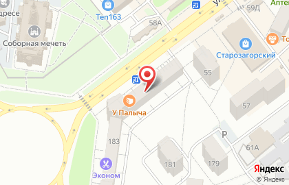 Магазин 9% на улице Стара Загора, 53 на карте