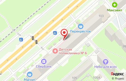 Мини-маркет Сытый Бацька на Московской улице на карте