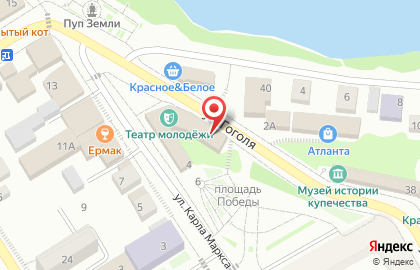 EKG на улице Гоголя на карте