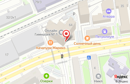 Рекламно-полиграфическая компания Студия Икс на карте