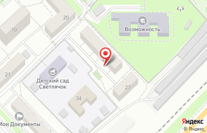 Котельниковская городская детская поликлиника в микрорайоне Ковровый, 26 на карте