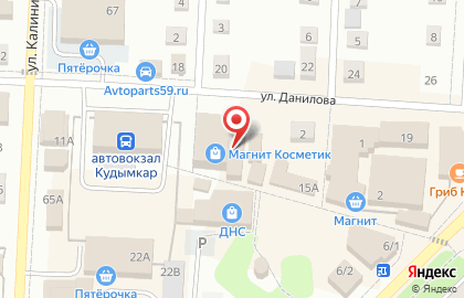 Микрокредитная компания Центрофинанс на улице Данилова на карте
