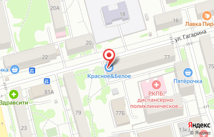 Кафе-пекарня Добропек на улице Гагарина на карте