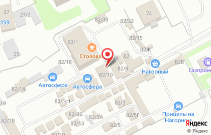 Магазин автозапчастей Транзит-Авто на улице Космонавта Леонова на карте