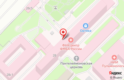 Маммологический Центр при Клинической Больнице # 83 на карте