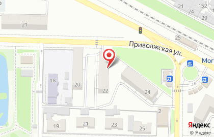 Межевая организация Гео-Лайн на Приволжской улице на карте