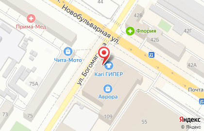 Магазин спортивного питания Sportmix на улице Богомягкова на карте
