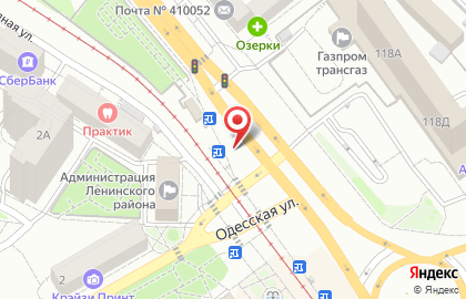Салюты Поволжья, сеть магазинов на карте