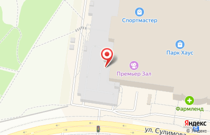 Автомойка на улице Сулимова на карте