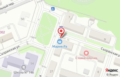 Первомайский район Киоск по продаже фруктов и овощей в Первомайском районе на карте