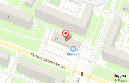 Магазин 220 Вольт на Петрозаводской улице на карте