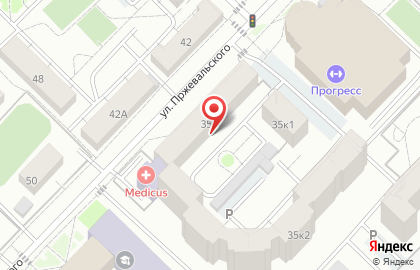 Гвидон на улице Пржевальского на карте
