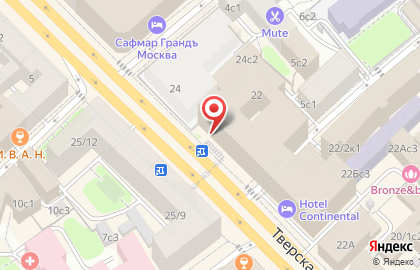 СберБанк на Тверской улице, 22 на карте