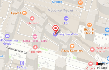 Семь Футов на карте