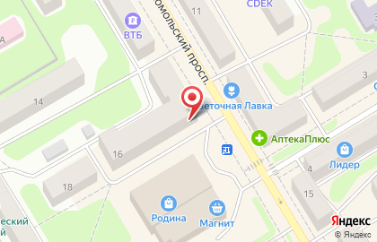 Книжный магазин Дом книги на Комсомольском проспекте на карте