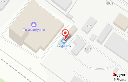 Шиномонтажная мастерская в Коммунальном проезде на карте