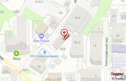 Строящиеся объекты, ООО К и К на карте