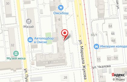 Инвестиционная компания Финам на улице Маршала Жукова на карте