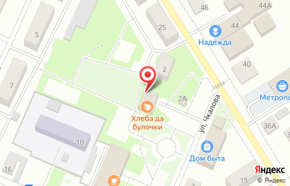 Магазин женской одежды Красотка на улице Чкалова на карте