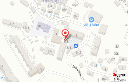 Продуктовый магазин в Сочи на карте