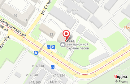 Агентство лесного хозяйства Иркутской области на Депутатской улице на карте