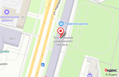 Связи и Информатики Московский Технический Университет (мтуси) на карте