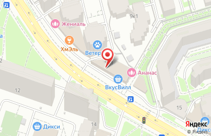 Магазин колбасных изделий Рублёвский на улице Генерала Белобородова на карте