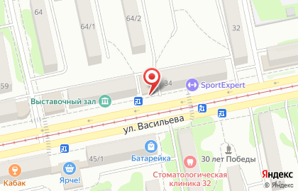 Магазин корейских салатов в Барнауле на карте