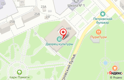 Дворец культуры г. Азова на карте