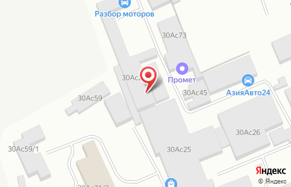 Пункт технического осмотра Рыжов Групп в Ленинском районе на карте