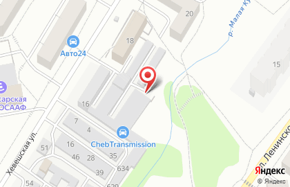 Автосервис Ренова в Чебоксарах на карте
