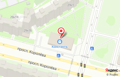 Магазин посуды на проспекте Королёва, 29а на карте