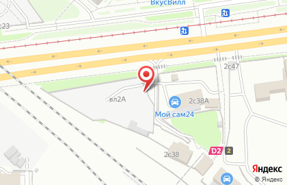 Автостоянка на шоссе Энтузиастов, вл2 на карте